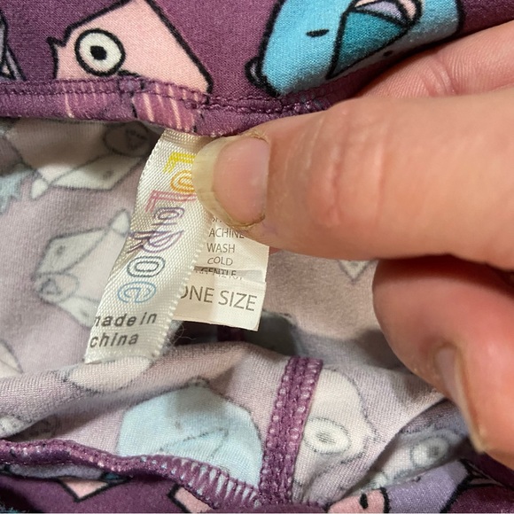 LuLaRoe Leggings Owl and Forest Friends Pattern One Size - Picture 5 of 9